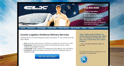 Desktop Screenshot of clxdelivery.com